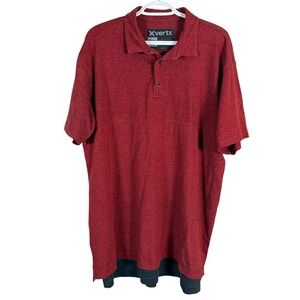 Vertx WeaponGuard Polo Mens XL Red Short Sleeve Tactical CCW Shirt
